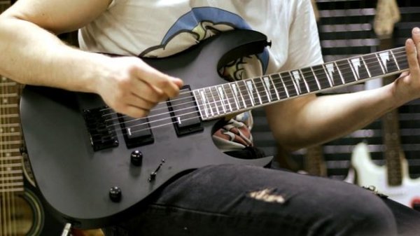 Ibanez GRG121DX-BKF Review ? Black Flat GiGiGiooo