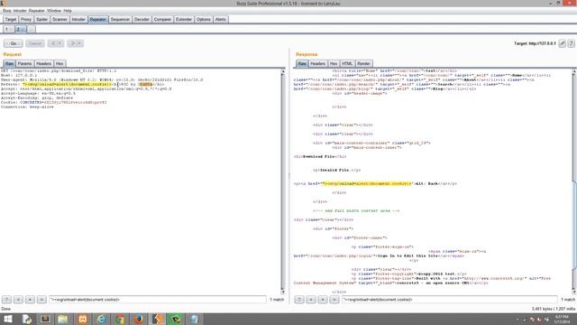 Concrete 5.6.2.1 Multiple XSS смотреть онлайн