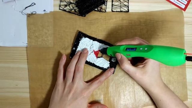3D рисование. Шаг 2. Делаем подставку для ручек. смотреть онлайн