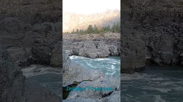 Река Катунь. Ороктойский мост. Горный Алтай. смотреть онлайн