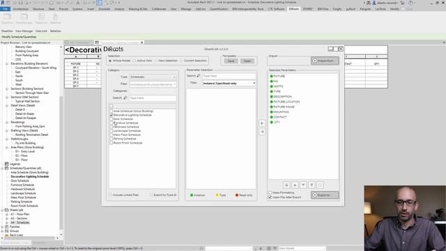 Revit to excel link | create and edit schedule the fast, easy, and free way смотреть онлайн