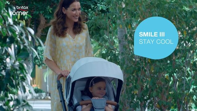 Britax Römer Stay Cool - летний капюшон для коляски Smile 3 смотреть онлайн