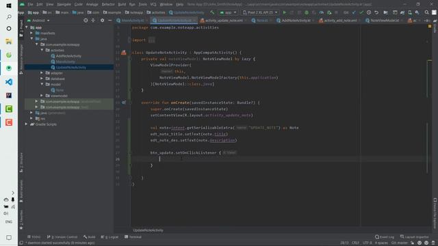 Update và Delete thị dữ liệu | Room + ViewModel + LiveData +Coroutines in Android (MVVM) смотреть онлайн