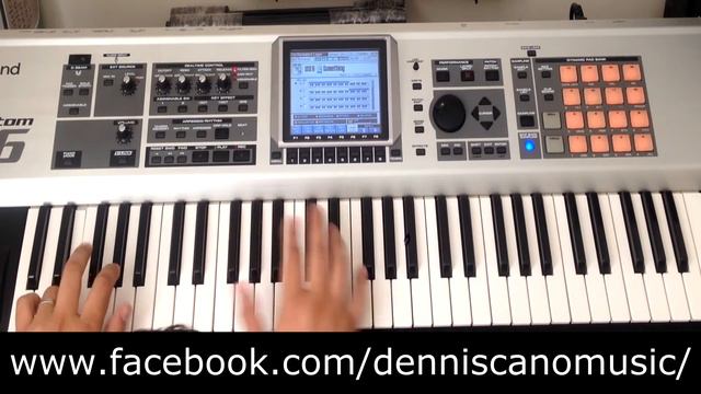 The Beatles - Something (Beatles Cover in Keyboard Roland Fantom X6) смотреть онлайн