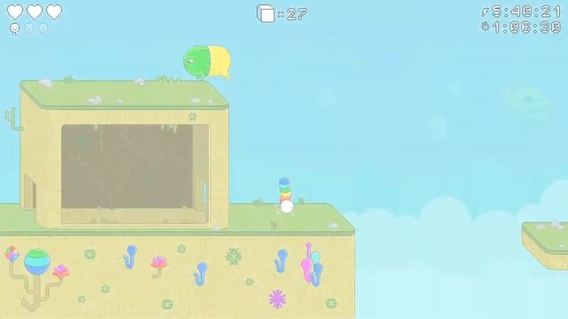 Spinch Gameplay Preview - Colorful and Strange Platformer смотреть онлайн