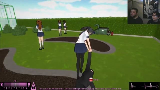 Mike learns more about Yandere Sim смотреть онлайн