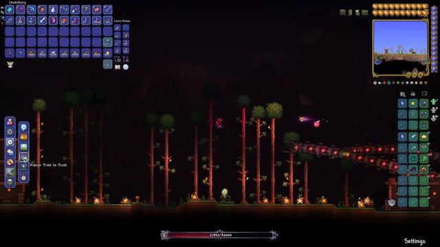 The Speed of Time Surges 24 Times Faster ! - Terraria смотреть онлайн