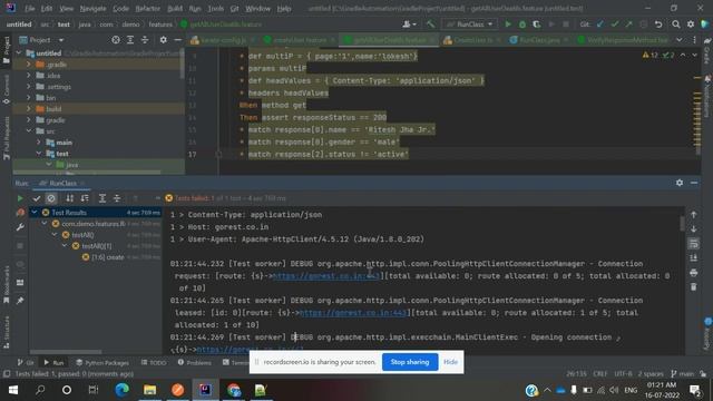 Karate Framework Beginner Class 15: Get Method | Compare Response Values Using Assert Methods