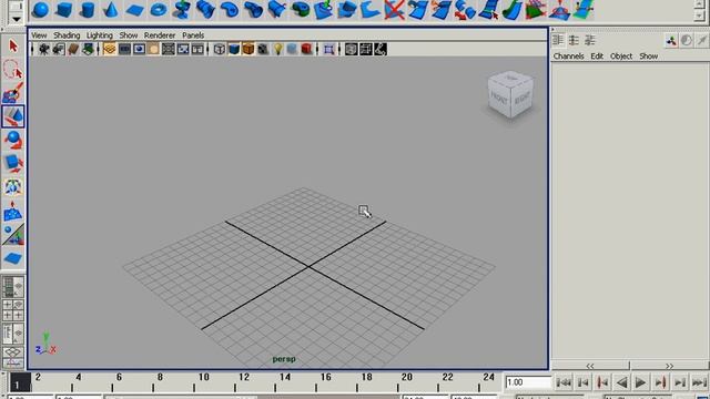 Объекты в виде сетки в Autodesk Maya 2010 (13/42) смотреть онлайн