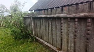 Покраска забора отработкой. Какие выводы?