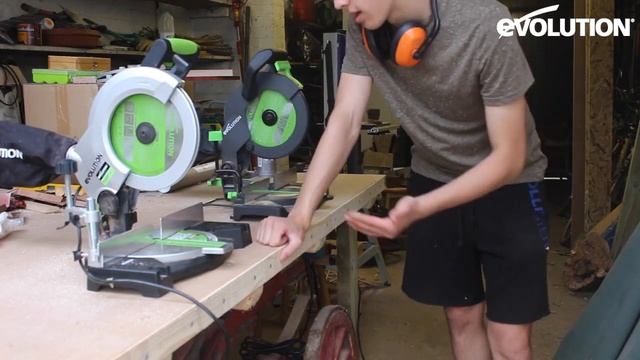 Evolution F210CMS Mitre Saw / Miter Saw | Advantages over the FURY3-B смотреть онлайн