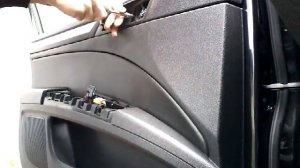Как снять обшивку карту передней двери SKODA SUPERB(2011)demontaz boczka drzwi przod/door panel rem