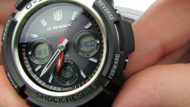 Casio G-Shock AWG-M100-1A [awg-m100-1aer] смотреть онлайн