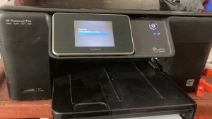 HP Photosmart plus b210: clean printhead.