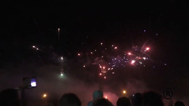 Салют на день города Петровск 2018 год. смотреть онлайн
