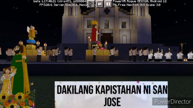 Dakilang Kapistahan ni San Jose Procession Minecraft Catholic смотреть онлайн