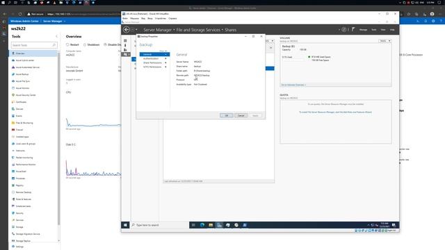 Установка nfs сервера [ NFS Server ] на Windows Server 2022 смотреть онлайн