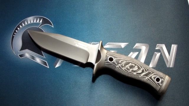 Knife Herbertz Top Collection 440 AISI Fixed Blade Hunter Tabletop Review смотреть онлайн