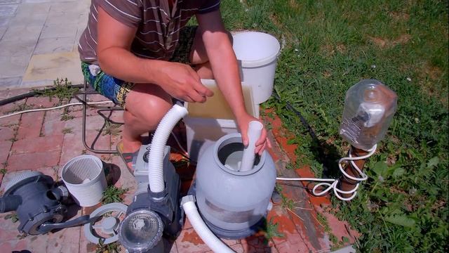 Каркасный бассейн и майские проблемы из за пуха смотреть онлайн