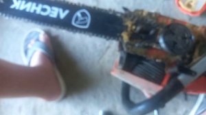 разбор бензопилы лесник 3816.Проблема непоступает бензин.После простоя.