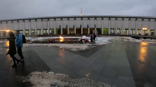 Москва, Поклонная гора, Кутузовский проспект, Парк Победы, Триумфальная арка смотреть онлайн