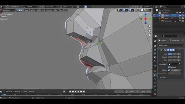3D Head Modeling #3 - Ani Blender 4D смотреть онлайн