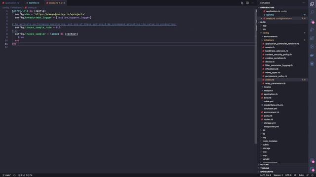 Monitorowanie błędów przy pomocy sentry w Ruby on Rails смотреть онлайн