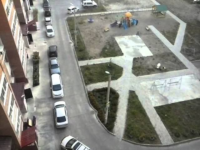 Благовещенск, вид из дома Игнатьевское 12/2 во двор смотреть онлайн