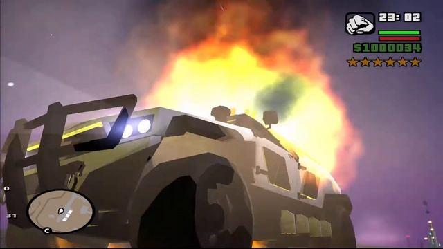 GTA SA VTOL Attacks player CLEO смотреть онлайн
