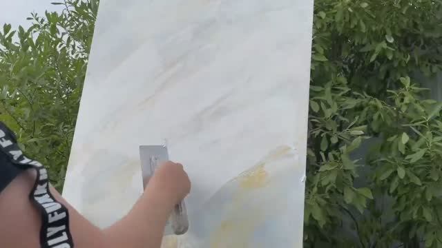 Обалденный эффект_Декоративная штукатурка_Срез камня. смотреть онлайн