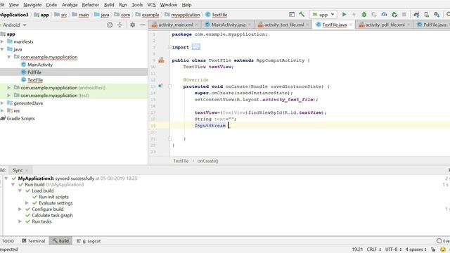Android app develop | read text file and pdf file from assets | how develop android book смотреть онлайн