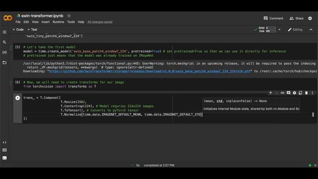 Swin Transformer In PyTorch смотреть онлайн