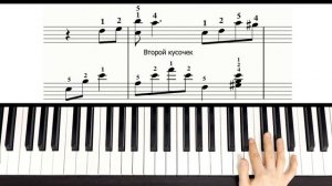 Я хочу быть с тобой На Пианино РАЗБОР + НОТЫ ? Как Играть (Урок)