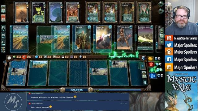 Major Spoilers Plays - Mystic Vale - The Vale of Magic Expansion смотреть онлайн