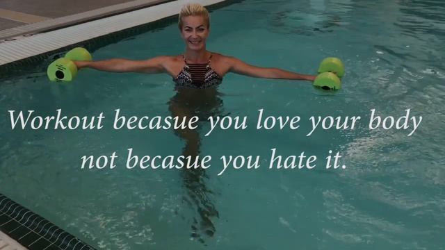 Best Water Exercises of 2020: Complete 40 min Interval Workout with Aqua Dumbbells смотреть онлайн