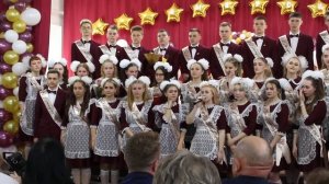 Слова благодарности и песня родителям от выпускников  на Последний звонок - 2021г.