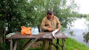 Простой способ чистки щуки. Жаль я раньше так не делал.