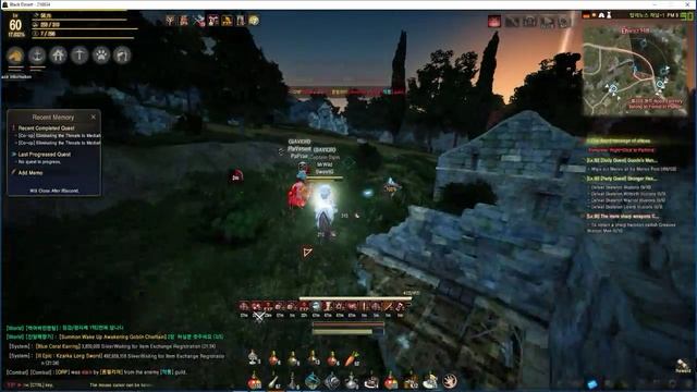 Black Desert Warrior Gameplay (War node) LVL 60 смотреть онлайн
