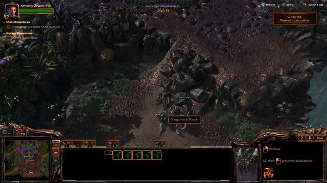 Crucible: Kerrigan Mutates Into Primal Zerg on Zerus (Starcraft 2: Heart of the Swarm) смотреть онлайн