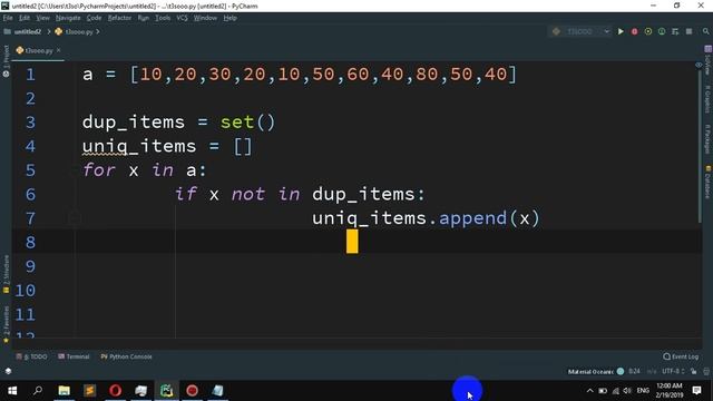 How to remove duplicates from a Python List смотреть онлайн
