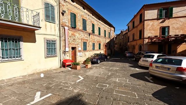 Monteleone D'Orvieto (Umbria), Italy【Walking Tour】History In Subtitles - 4K