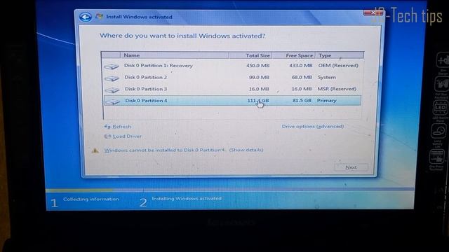 Lenovo S10-3 Install Windows After Replacing SSD