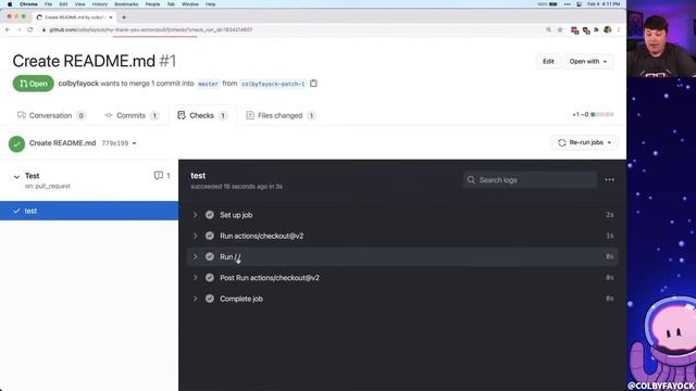 Custom GitHub Actions in Node.js - GitHub Actions JavaScript Tutorial смотреть онлайн