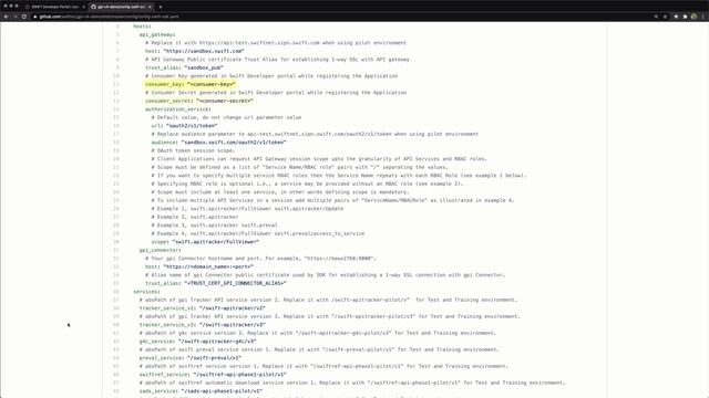 gpi & SWIFT SDK demo смотреть онлайн