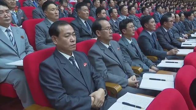 КНДР.  8 съезд Трудовой Партии Кореи.