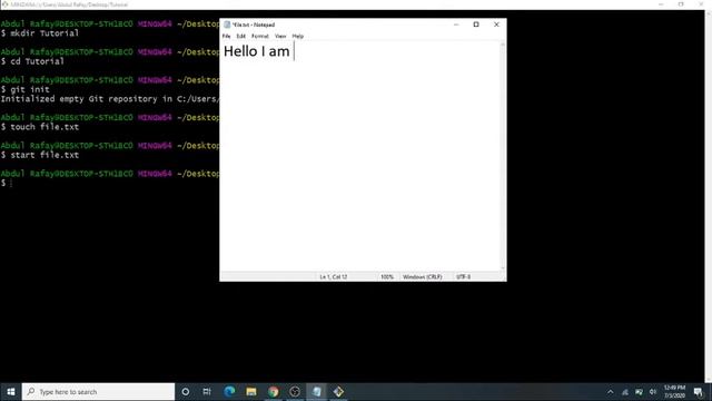Uploading Files in GitHub Using Git bash | Mr. ARS смотреть онлайн