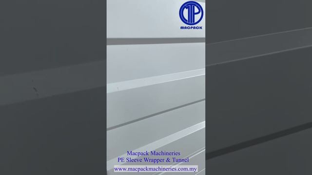 Automatic LDPE Sleeve Wrapping Machine and Shrink Tunnel смотреть онлайн