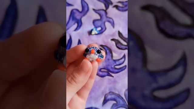 мини птички? #бисероплетение #амигуруми #бисер смотреть онлайн