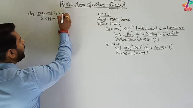 Python Class 12 | Python Data Structure | Queue Data Structure | Chapter 10 | Part 4 | In Hindi смотреть онлайн