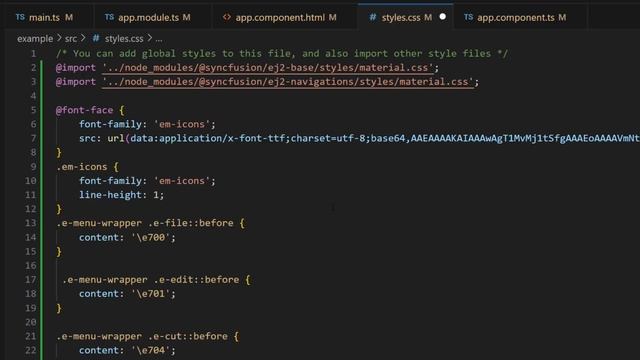Getting Started with the Angular Menu Bar Component смотреть онлайн